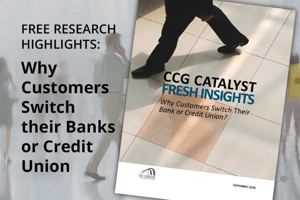 Abstract: Why Customers Switch Their Bank or Credit Union